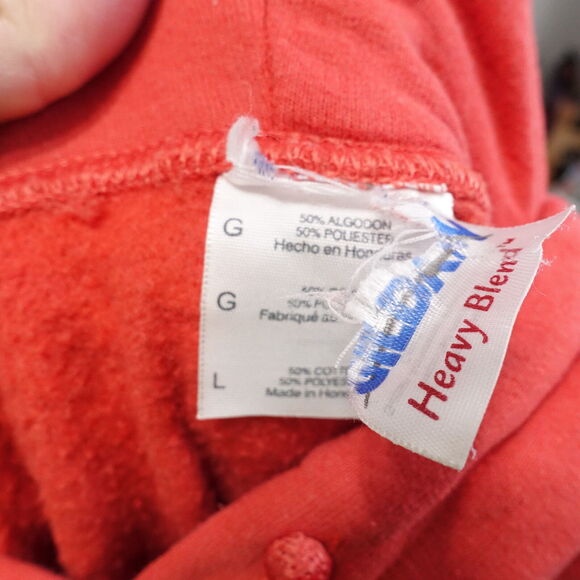 VTG BARACK OBAMA AMERICA'S FIRST FAMILY PULLOVER HOODIE SIZE L LARGE 00s Y2K - Picture 6 of 6